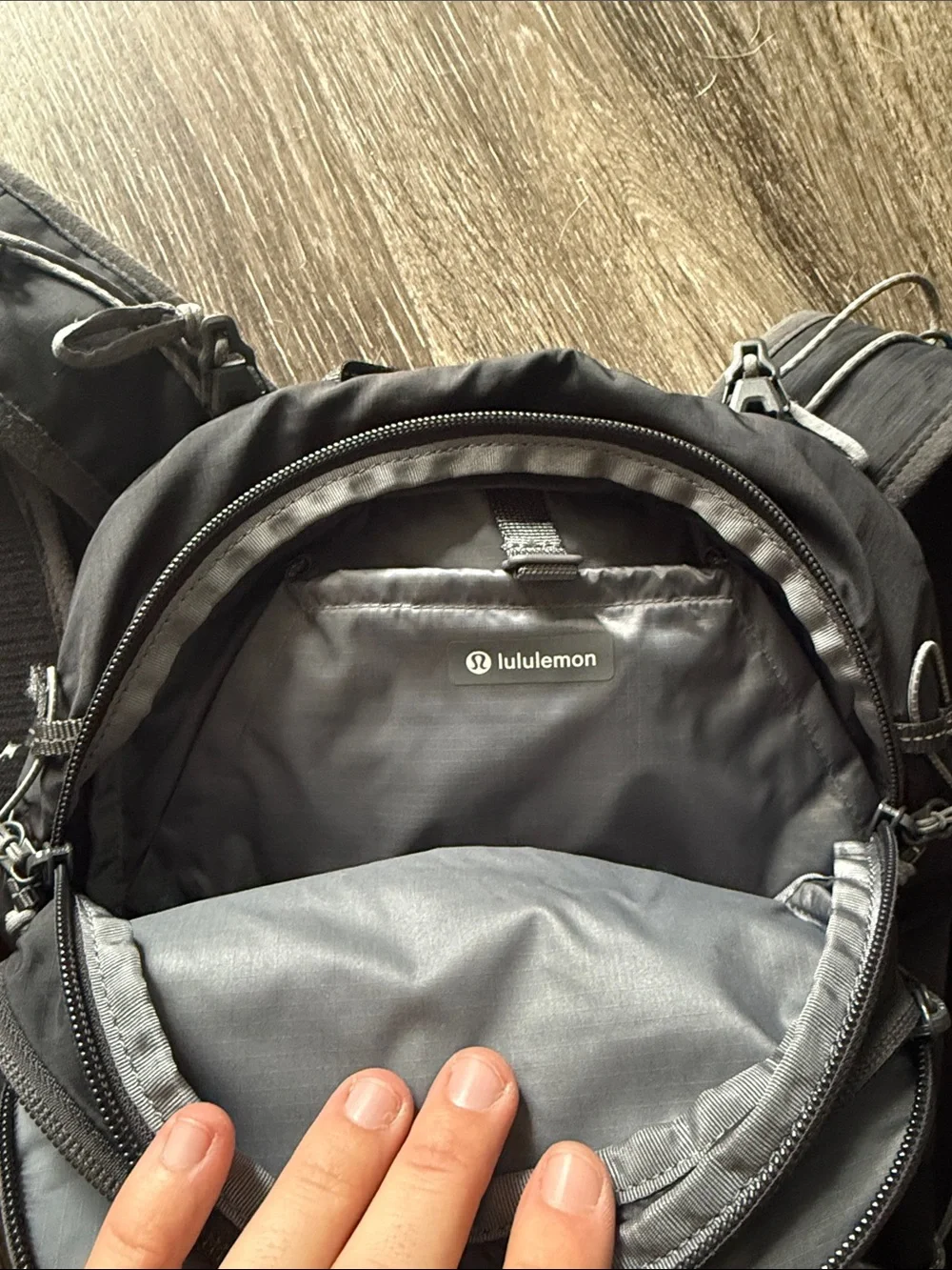 lululemon athletica Black Lightweight Adventure Backpack